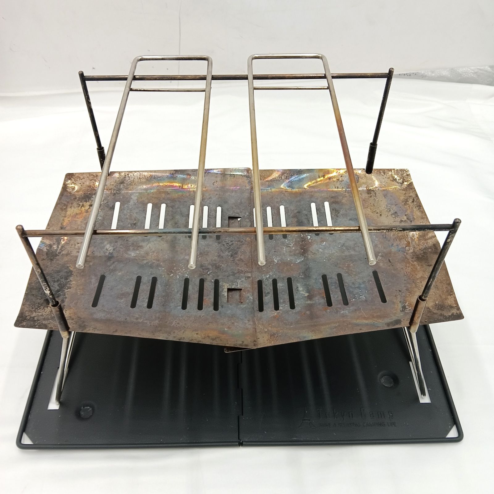 Tokyo Camp トウキョウキャンプ 焚き火台 HAKOSUKA セット Amazon | Tokyo Camp 焚き火台 HAKOSUKA 折りたたみ式 A4収納