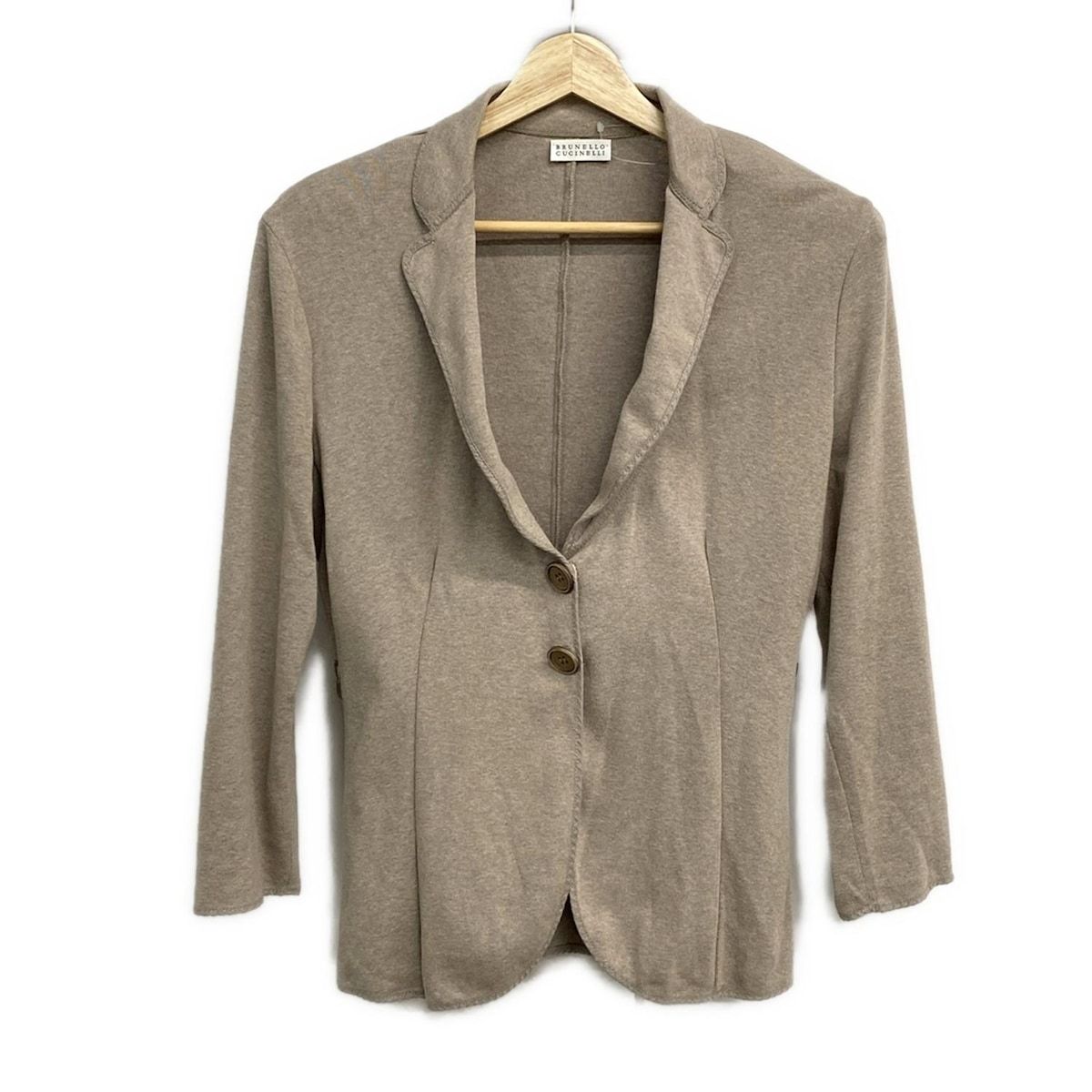 BRUNELLO CUCINELLI ブルネロクチネリ ジャケット サイズUSA XXL レディース - ブラウン 春|秋|長袖
