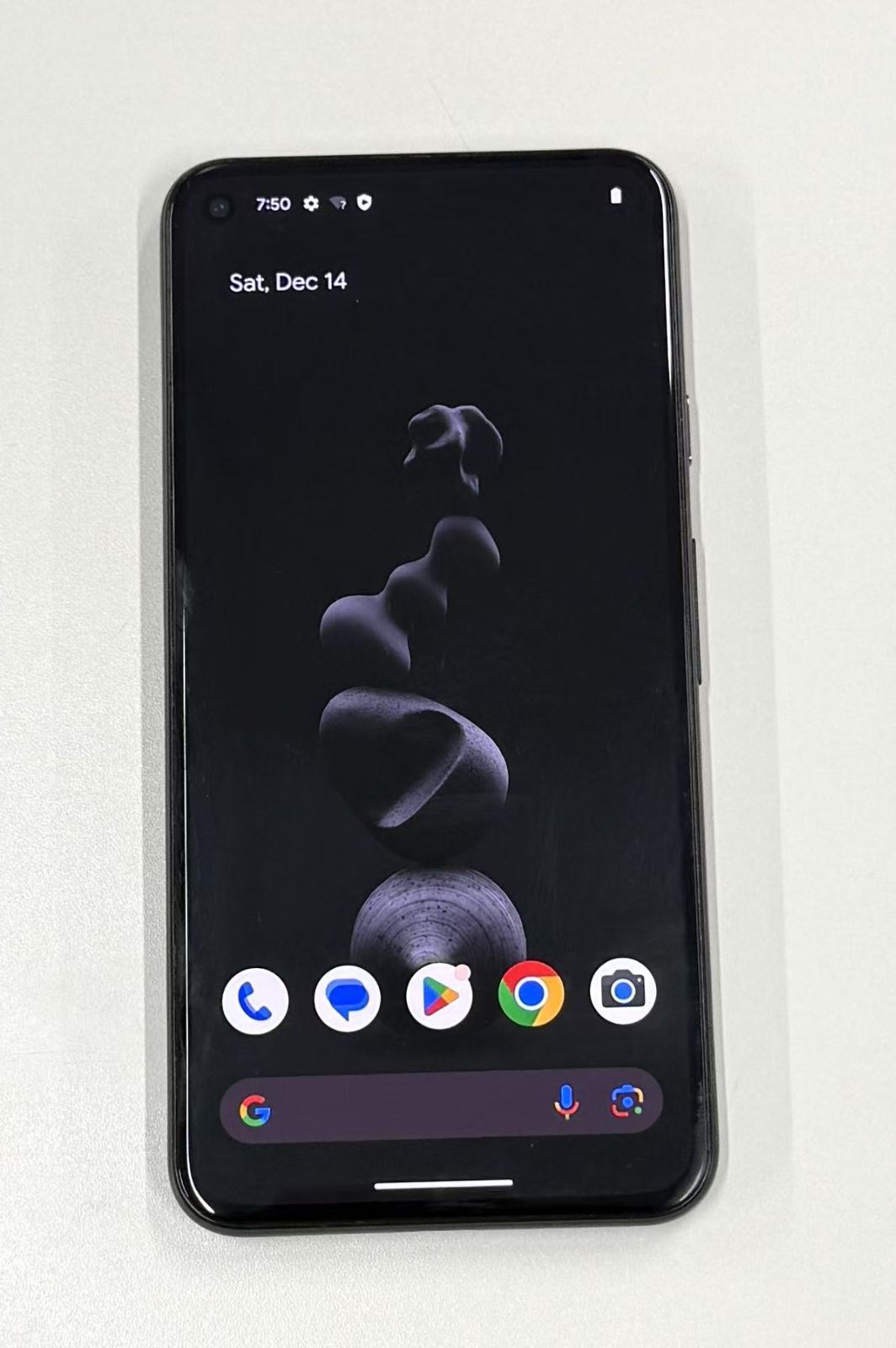 訳アリ品】SIMフリー Google Pixel 5 ジャストブラック 128GB【管理