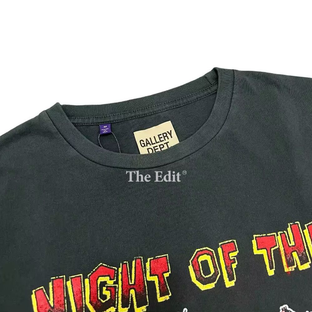 国内発送■GALLERY DEPT■NIGHT OF THE LIVING DEAD TEE GALLERY DEPT. NIGHT OF THE LIVING DEAD TEE | GRAPHITE