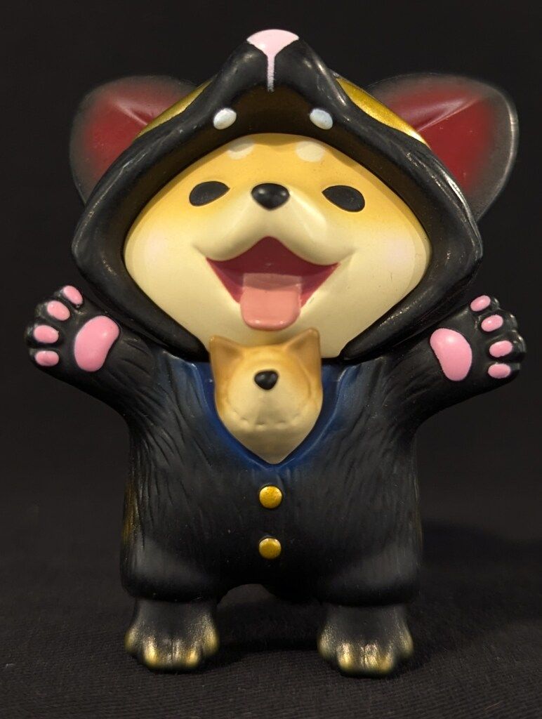 DOG TOGETHER X TOY ZERO PLUS BABY DOUDOU 黒