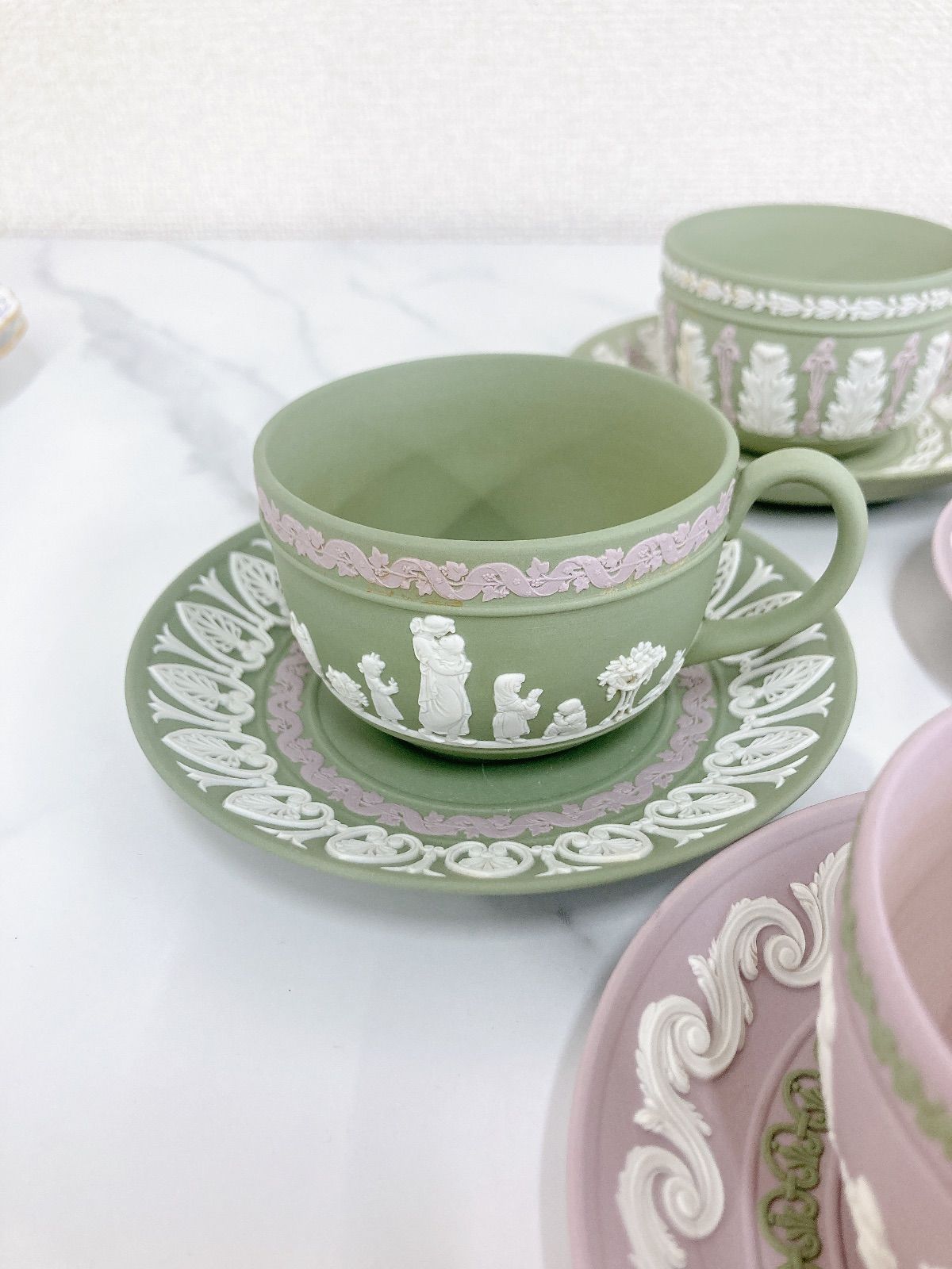 ○ ウェッジウッド 限定500セット ジャスパー コノスール カップ