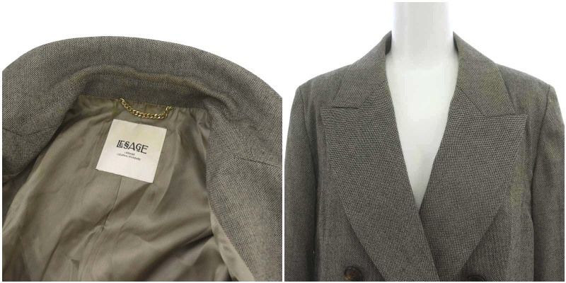 ダブルブレスドジャケット テーラードジャケット