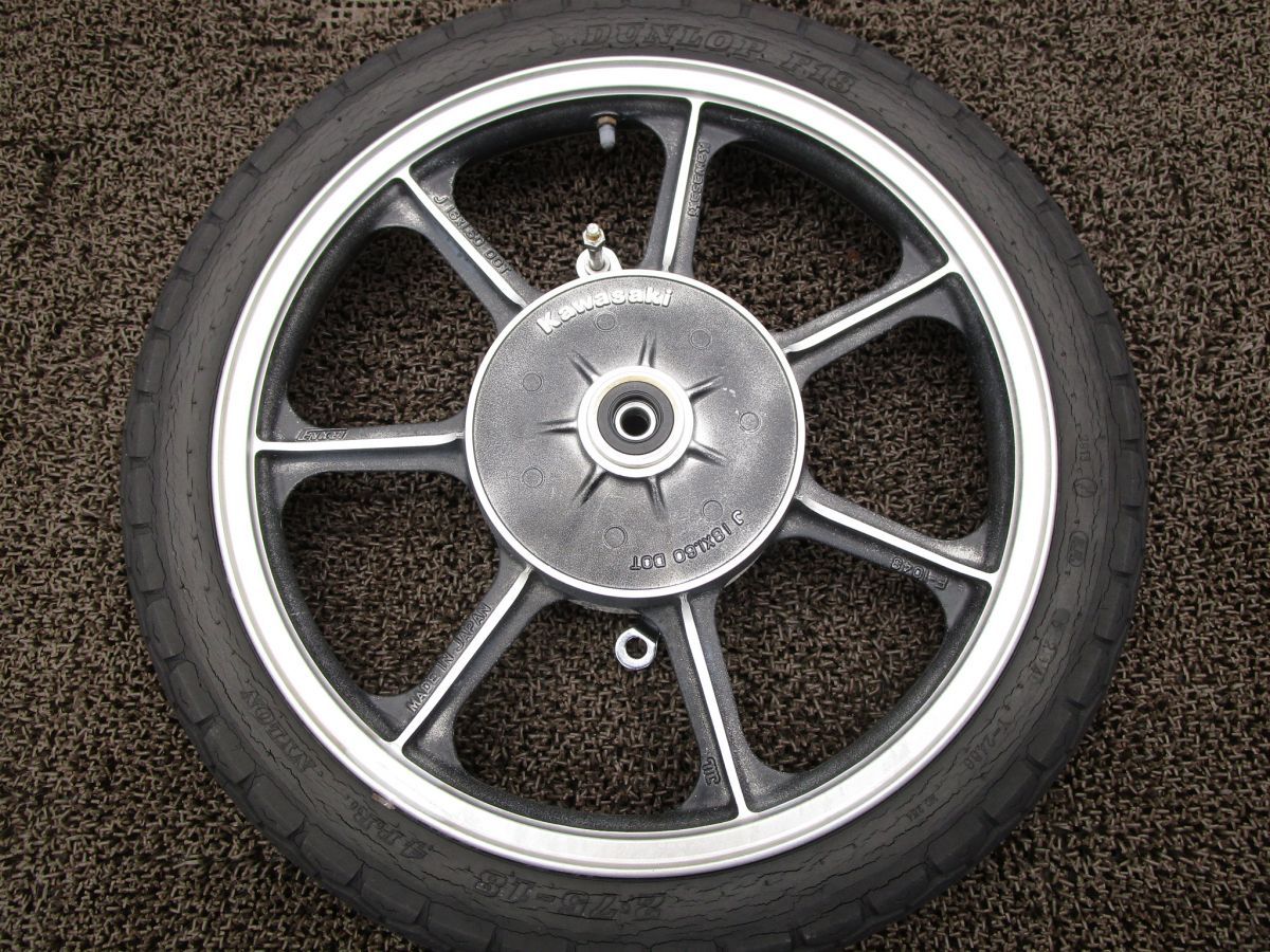 Z250LTD キャスト フロントホイール ブレーキドラム □A7105 KZ250G カワサキ KZ250RE キャブ車