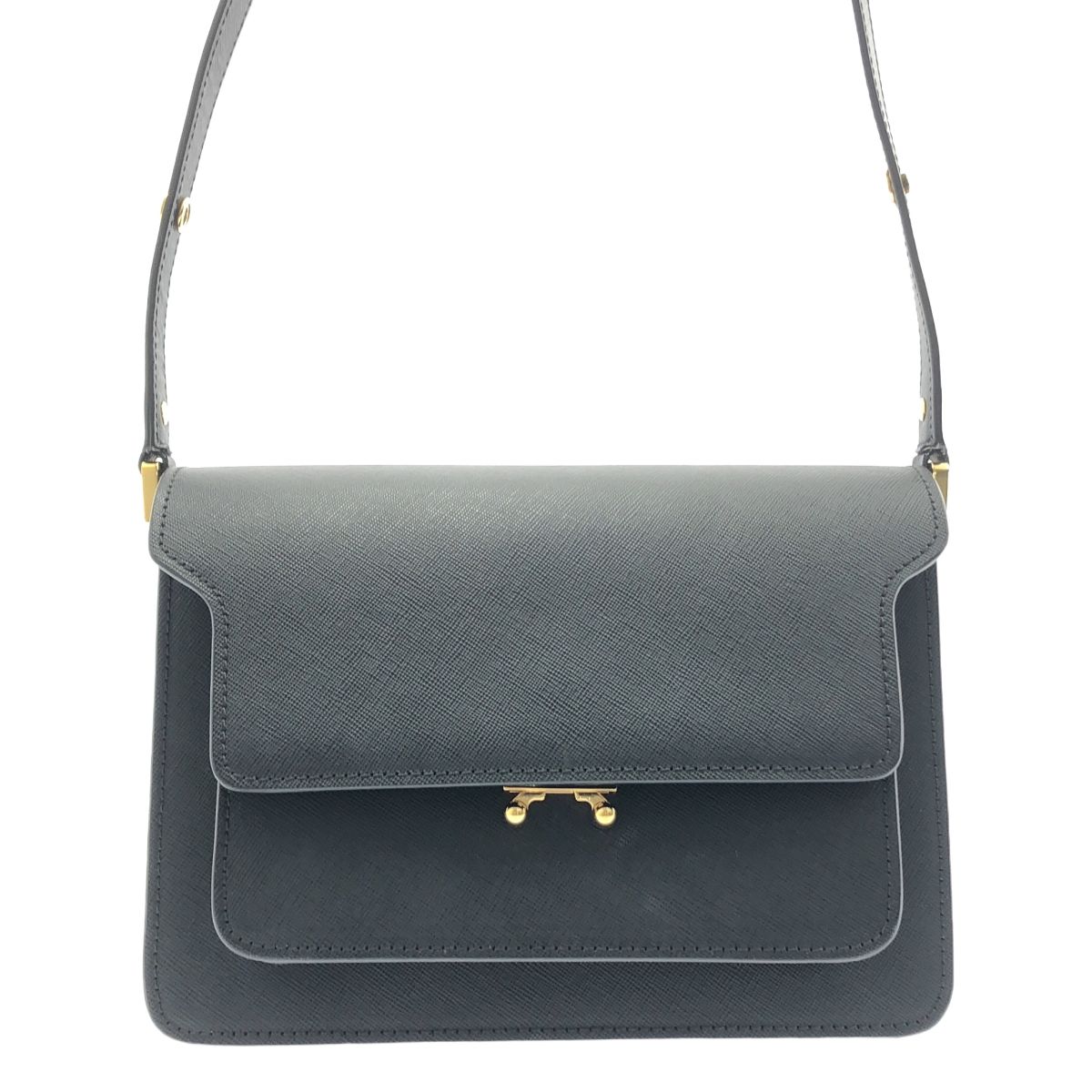 美品】 MARNI / マルニ | トランク ミディアム サフィアーノレザー 