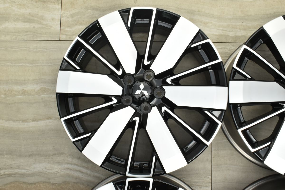 【超特価】 新車外し品 ミツビシ GN0W アウトランダー PHEV 純正 20in 8J 35 PCD114.3 4本セット ノーマル戻し スタッドレス用に 交換用