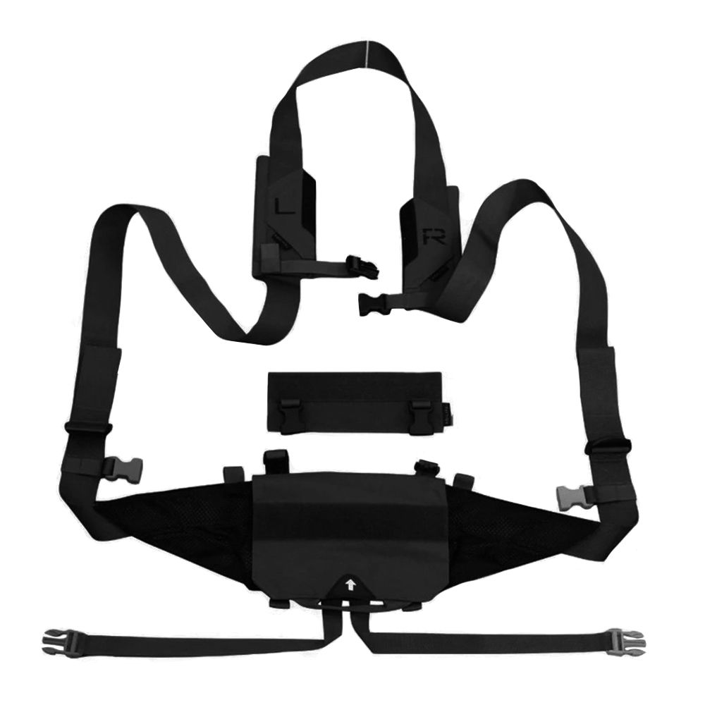 AGILITE バディーストラップ INJURED PERSON CARRIER 負傷者運搬用 おんぶ紐 ブラック