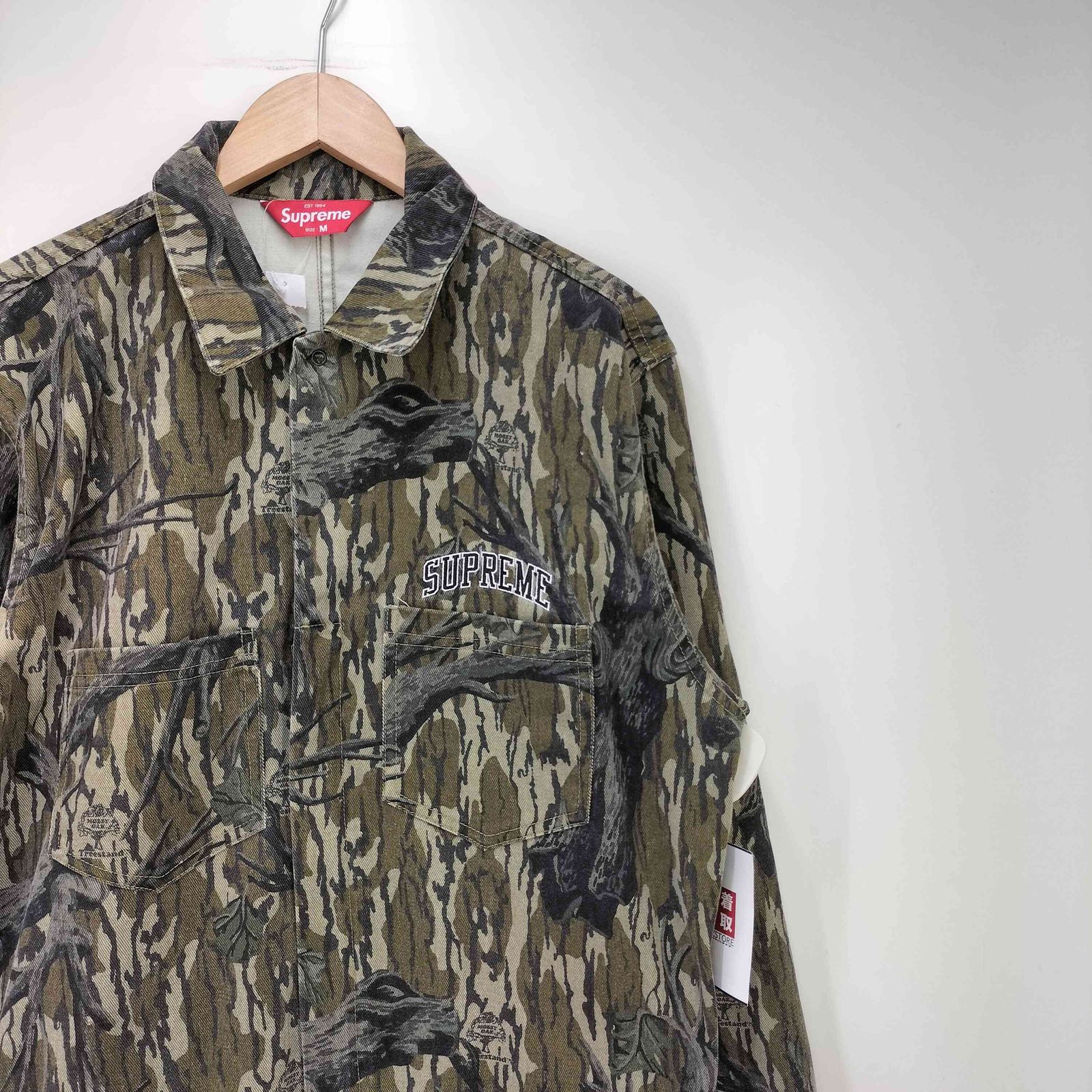シュプリーム Supreme 18AW COVERALLS MOSSY OAK CAMO メンズ M - メルカリ