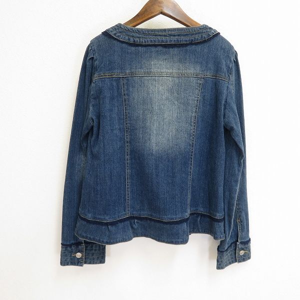 【美品】RED VALENTINO Gジャン デニムジャケット リボン 40 美品】RED VALENTINO Gジャン デニムジャケット リボン 40 RED