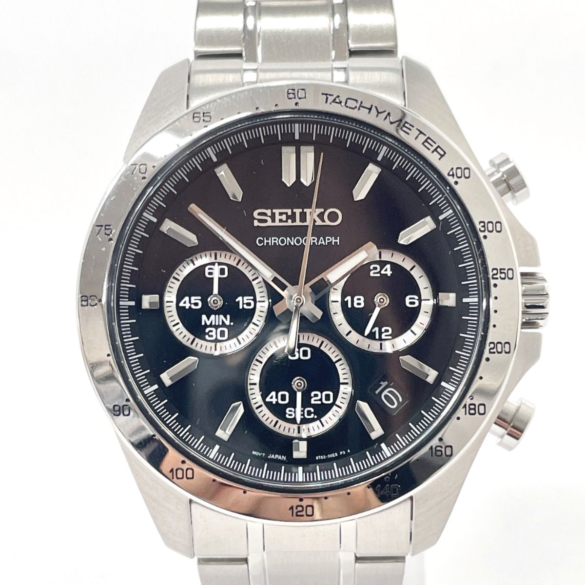 正規取扱品 SEIKO SPIRIT 腕時計 メンズ クロノグラフ SBTR013(未使用