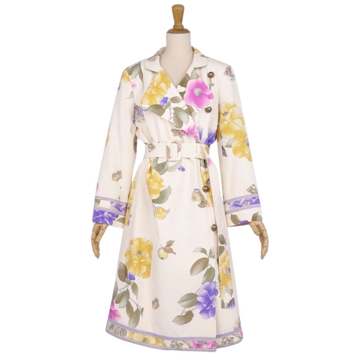 あき様専用※美品 レオナール LEONARD FASHION コート ベルト付き