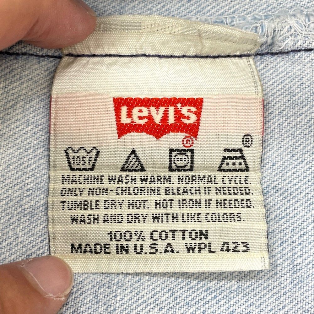 USA製 リーバイス Levi's 501 デニム パンツ 色落ち W30 L33.5 アイス