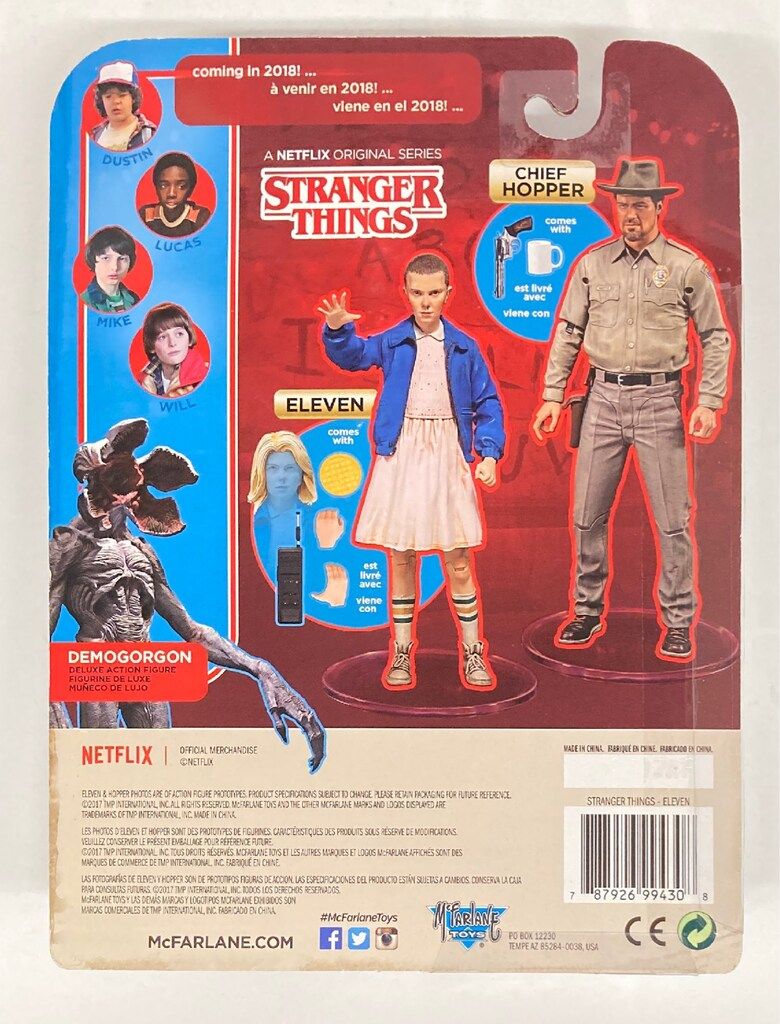 McFARLANE TOYS 7インチフィギュア ELEVEN Amazon