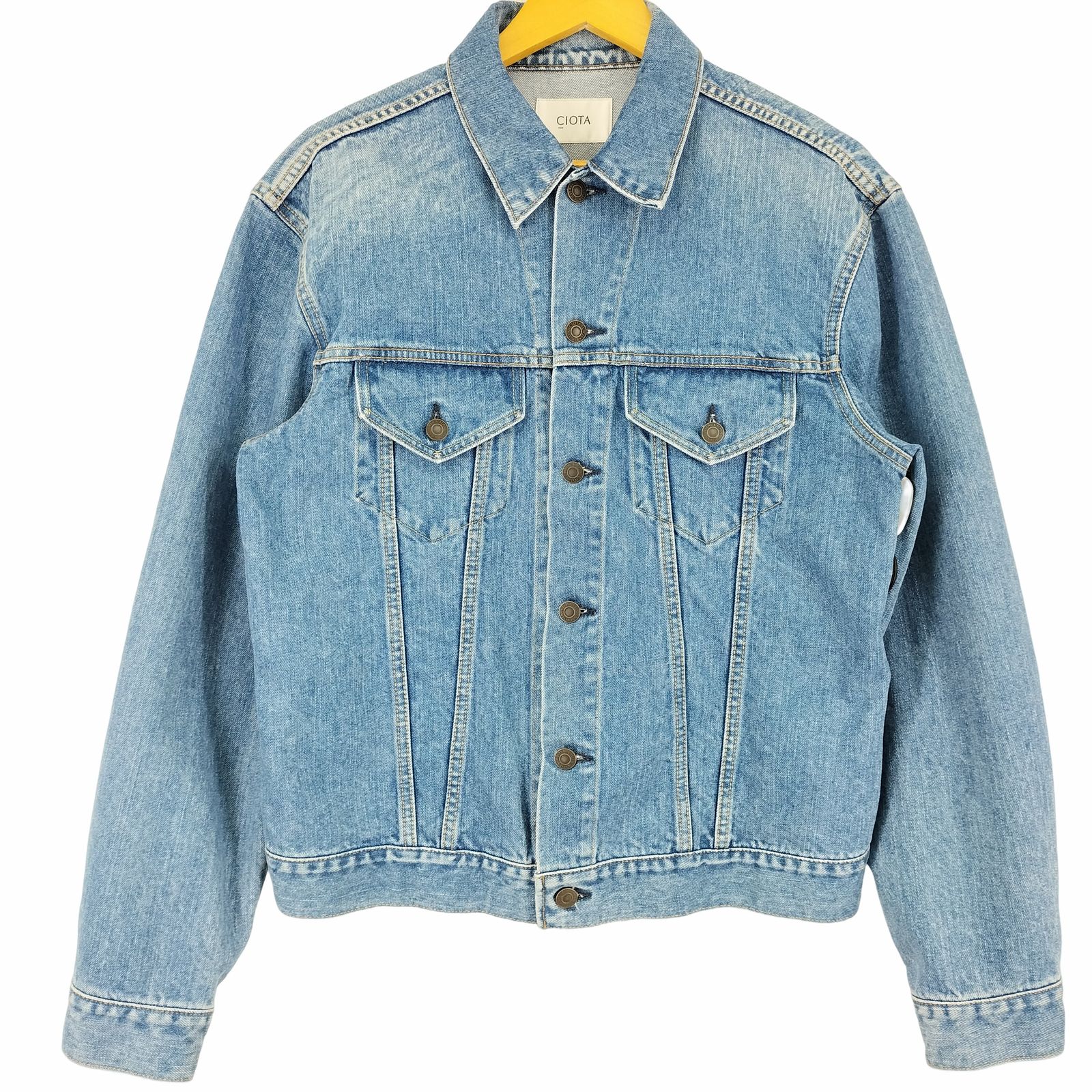 シオタ CIOTA インディゴ スビンコットン 13.5oz デニムジャケット 