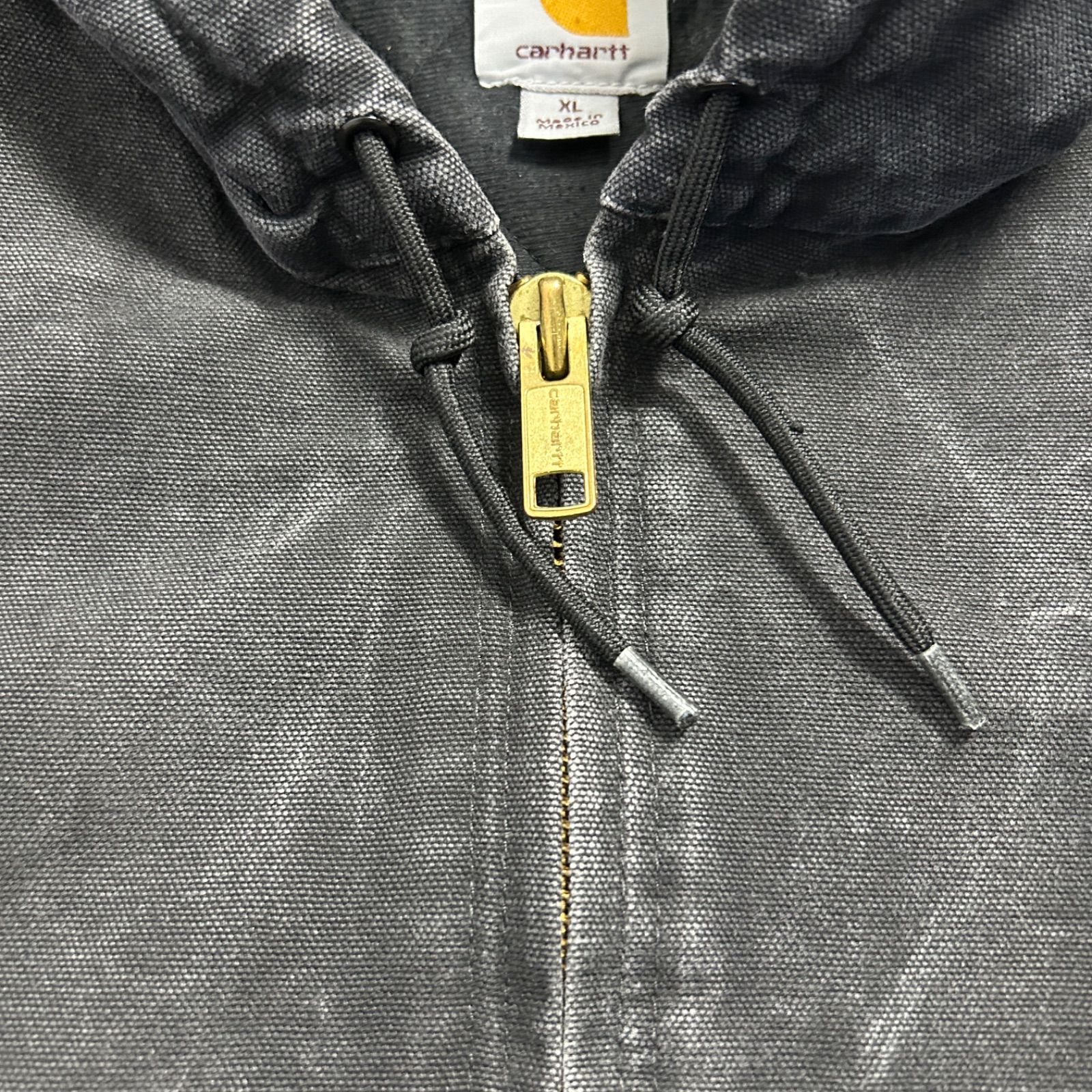 carhartt カーハート active jacket アクティブジャケット "サンドストーン" ブラック 古着