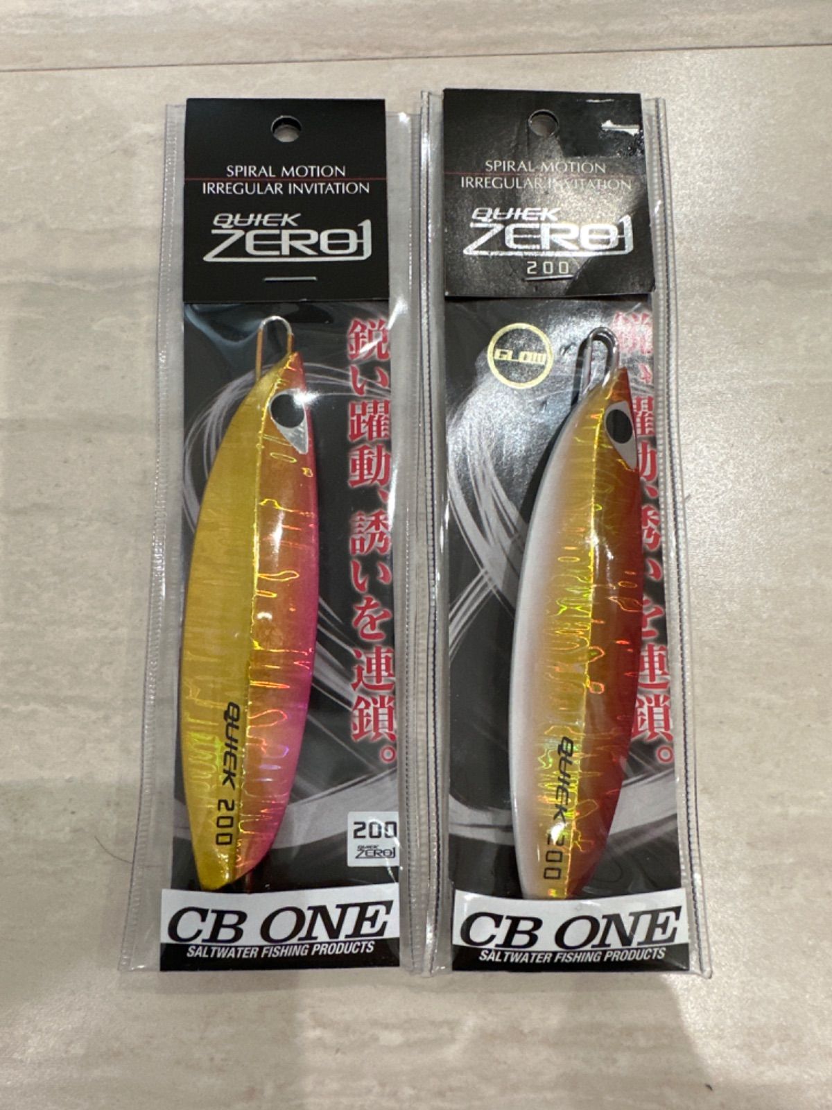 CB ONE クイックゼロワン180g ジャッカル ビンビンスイッチ 60g - フィッシング