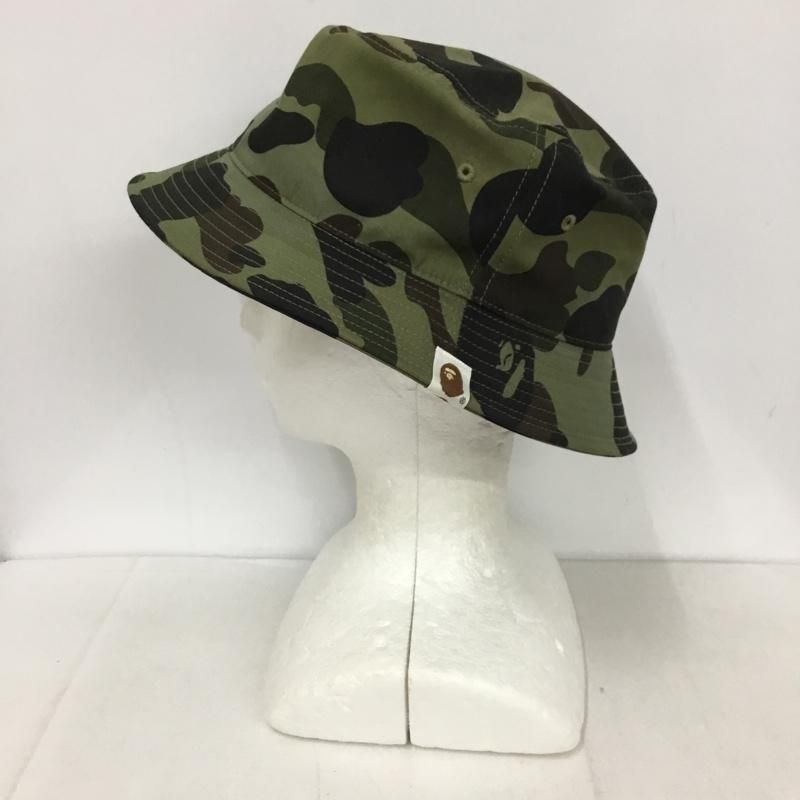 【A BATHING APE】ア ベイシング エイプ 迷彩 裏ボア ハット М A BATHING APE アベイシングエイプ 帽子 ハット - メルカリ