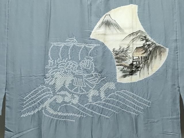 平和屋着物○男性 本場大島紬 アンサンブル・長襦袢セット 正絹 逸品