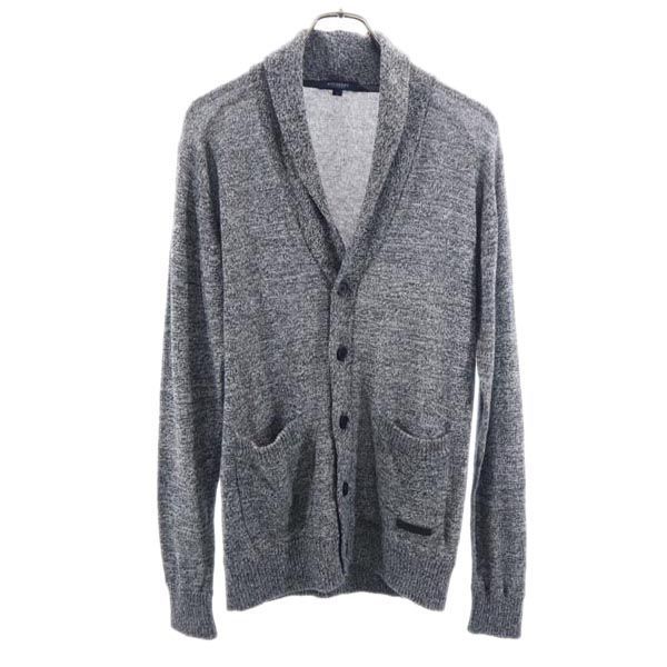 バーバリー リネンブレンド テーラードジャケット L グレー系 BURBERRY 日本製 メンズ 【中古】  【230115】 【PD】