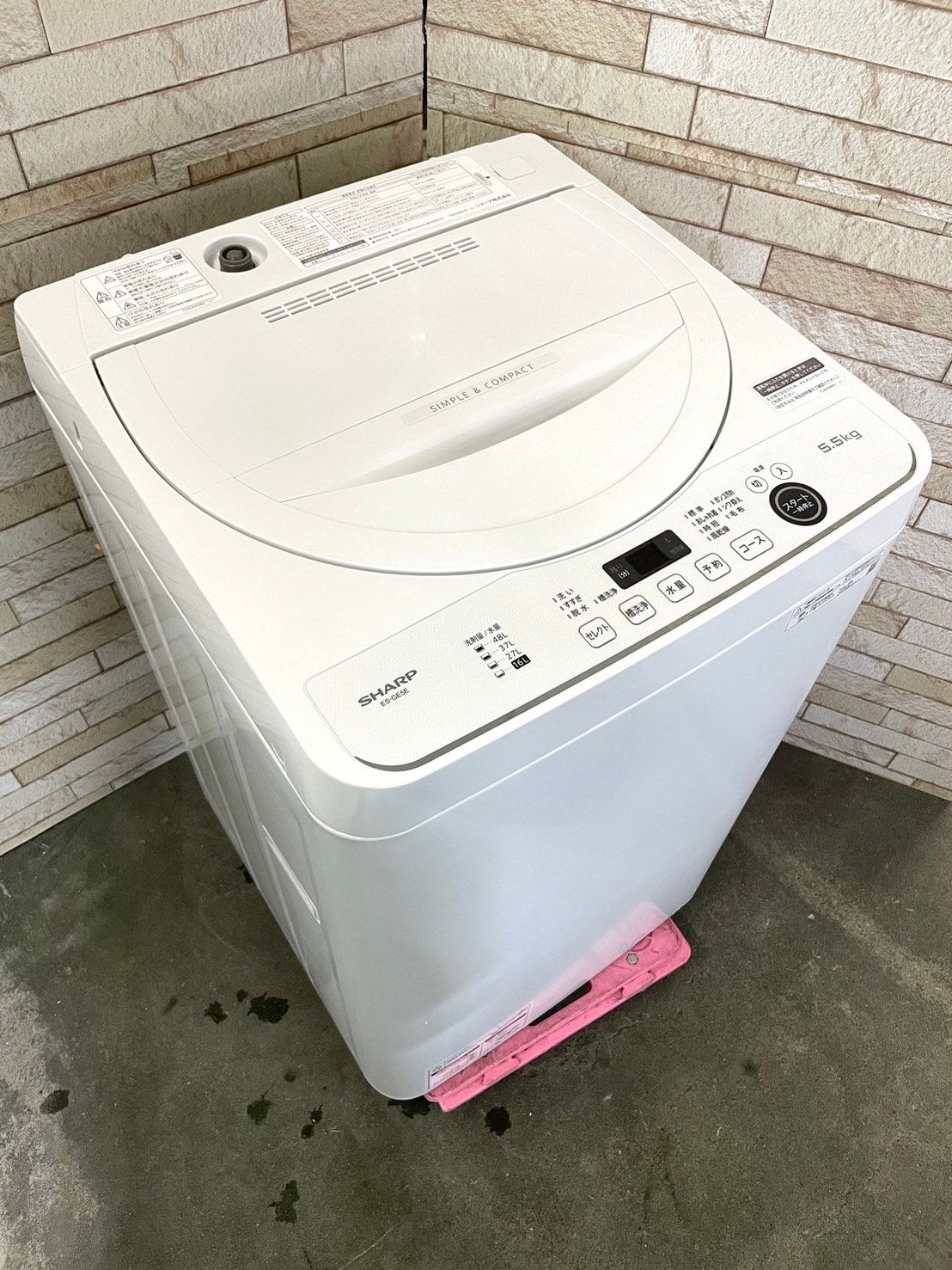 大阪送料無料☆3か月保障付き☆洗濯機☆ハイセンス☆4.5kg☆2019年☆HW 