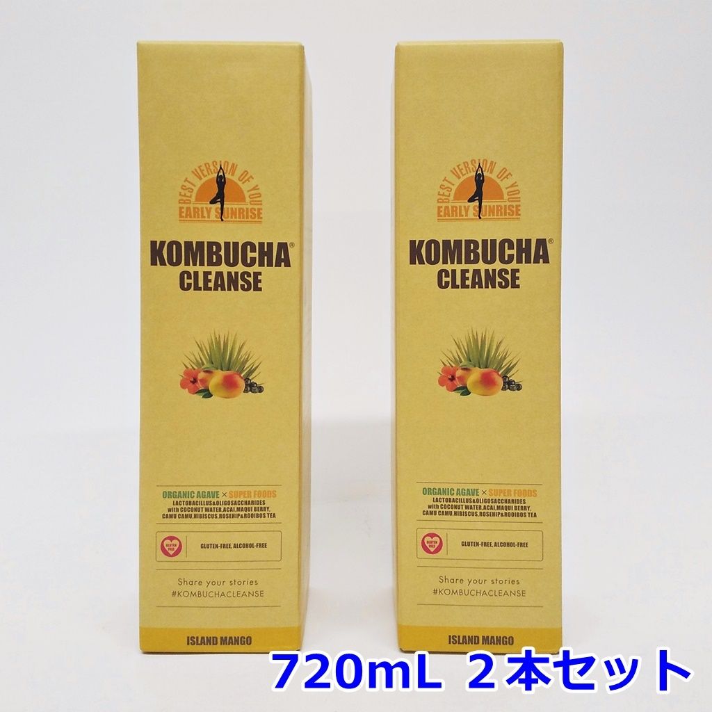 コンブチャクレンズ 720mL 2本セット 賞味期限 2025.07 酵母エキス