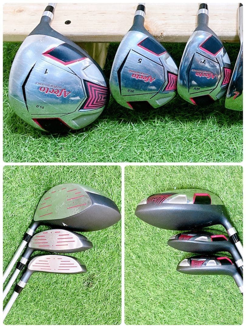 テーラーメイド ミセラ ELLE レディースゴルフセット 初心者 テーラーメイド ミセラ ELLE レディースゴルフセット 初心者 3.初心者