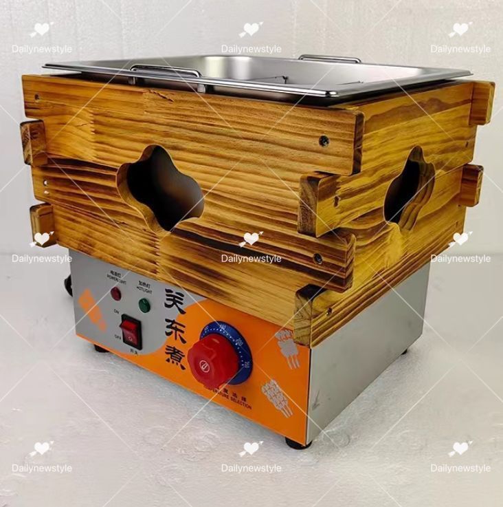 人気推薦◆電気おでん機器商用 軽食露店煮込み麺ストーブ麻辣熱設備串刺し香 電気加熱格子鍋 9格