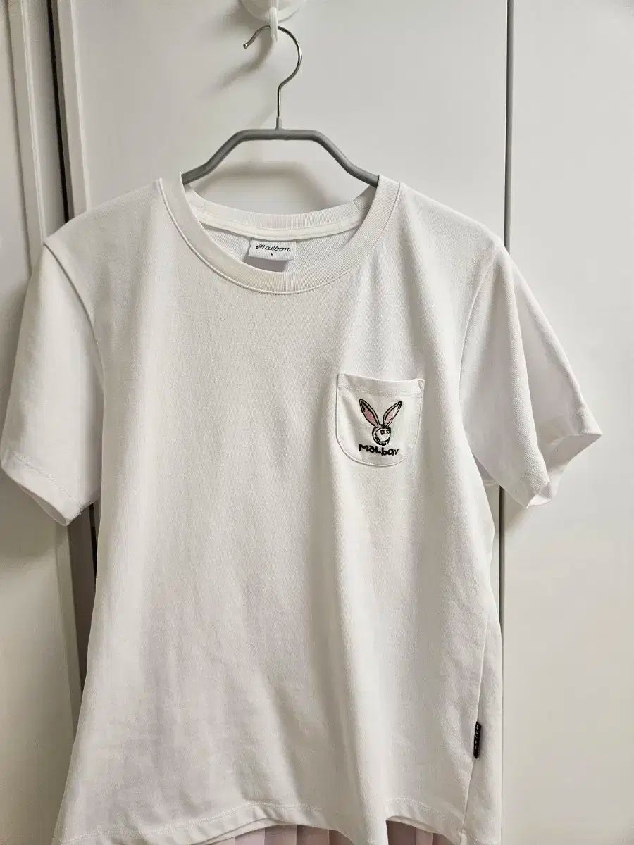 MALBON GOLF(マルボンゴルフ) ウサギ 半袖Tシャツ ＋ ピンク