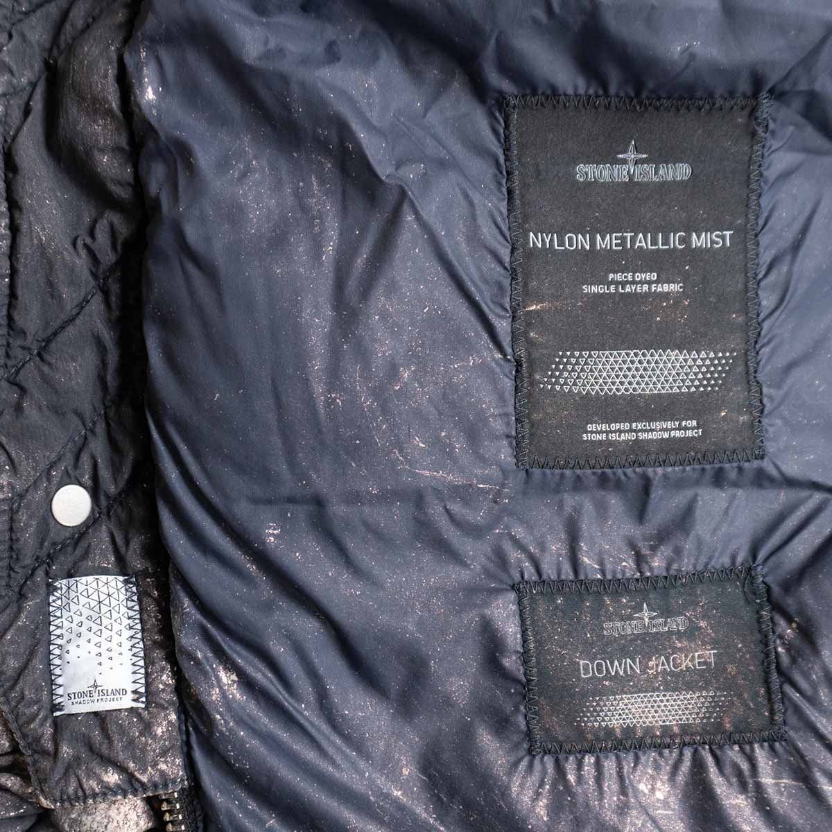 美品】STONE ISLAND【2017AW/SHADOW PROJECT NYLON METALLIC MIST DOWN
