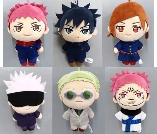 中古】雑貨 全6種セット マスコットぬいぐるみ1 「呪術廻戦