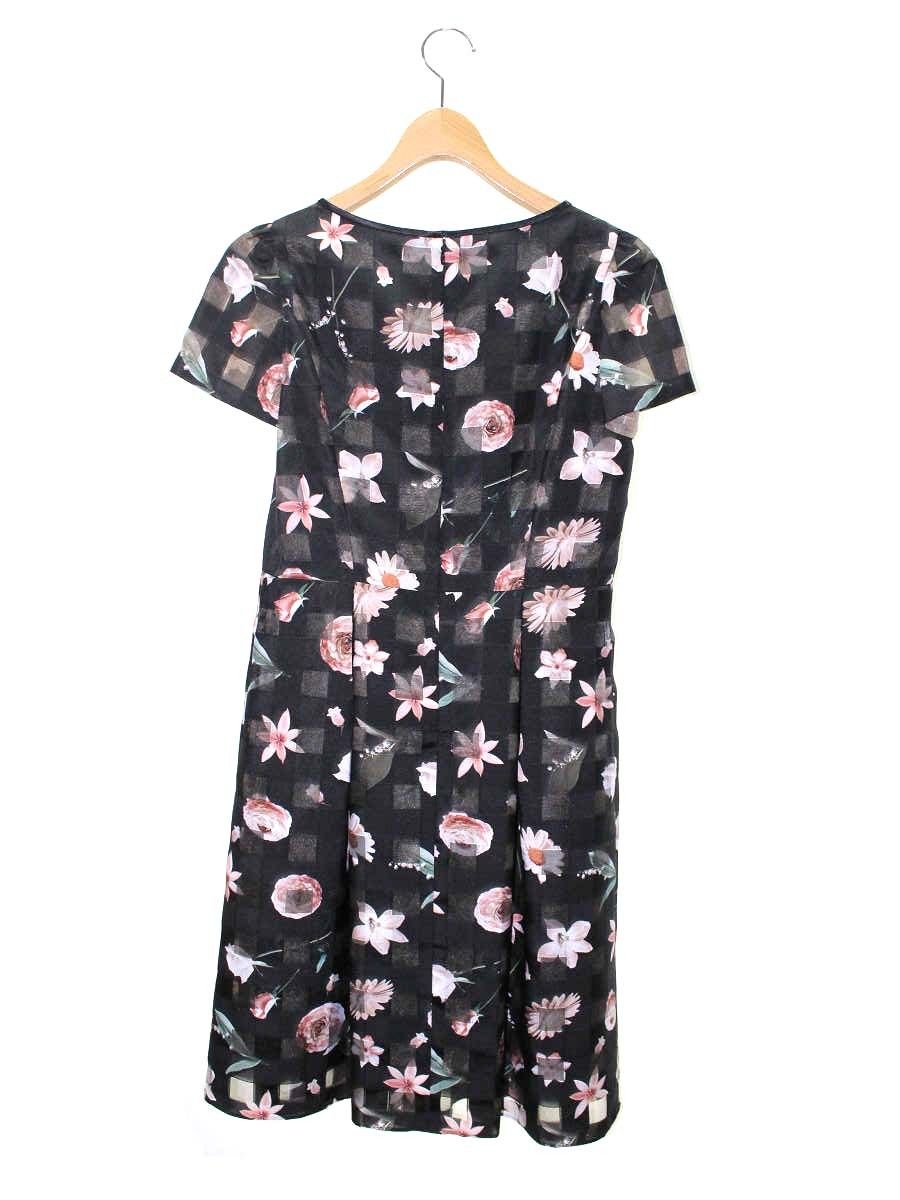 エムズグレイシー Organdy Flower Dress 911111 ワンピース 40
