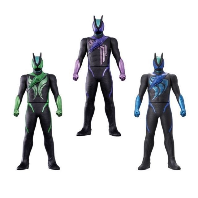 仮面ライダーオーズソフビ14体セット　プレミアムバンダイ限定 仮面ライダー ソフビ14体セット（ビッグサイズ［7体］&通常