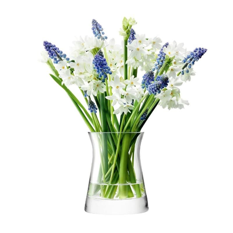 LSA(エルエスエー) フラワーベース(花器) GARDEN POSY クリア 高