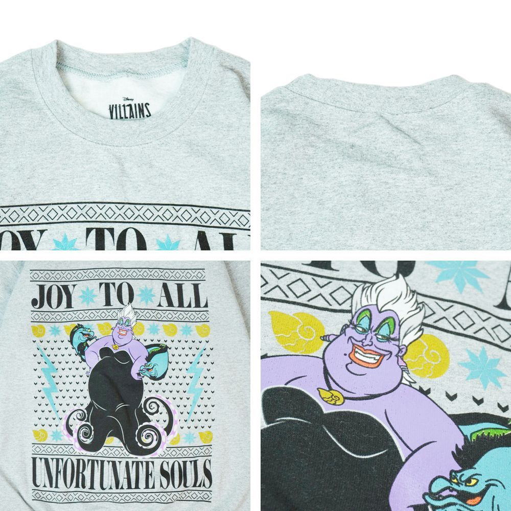 メンズ レディース スウェット DISNEY ディズニー リトルマーメイド