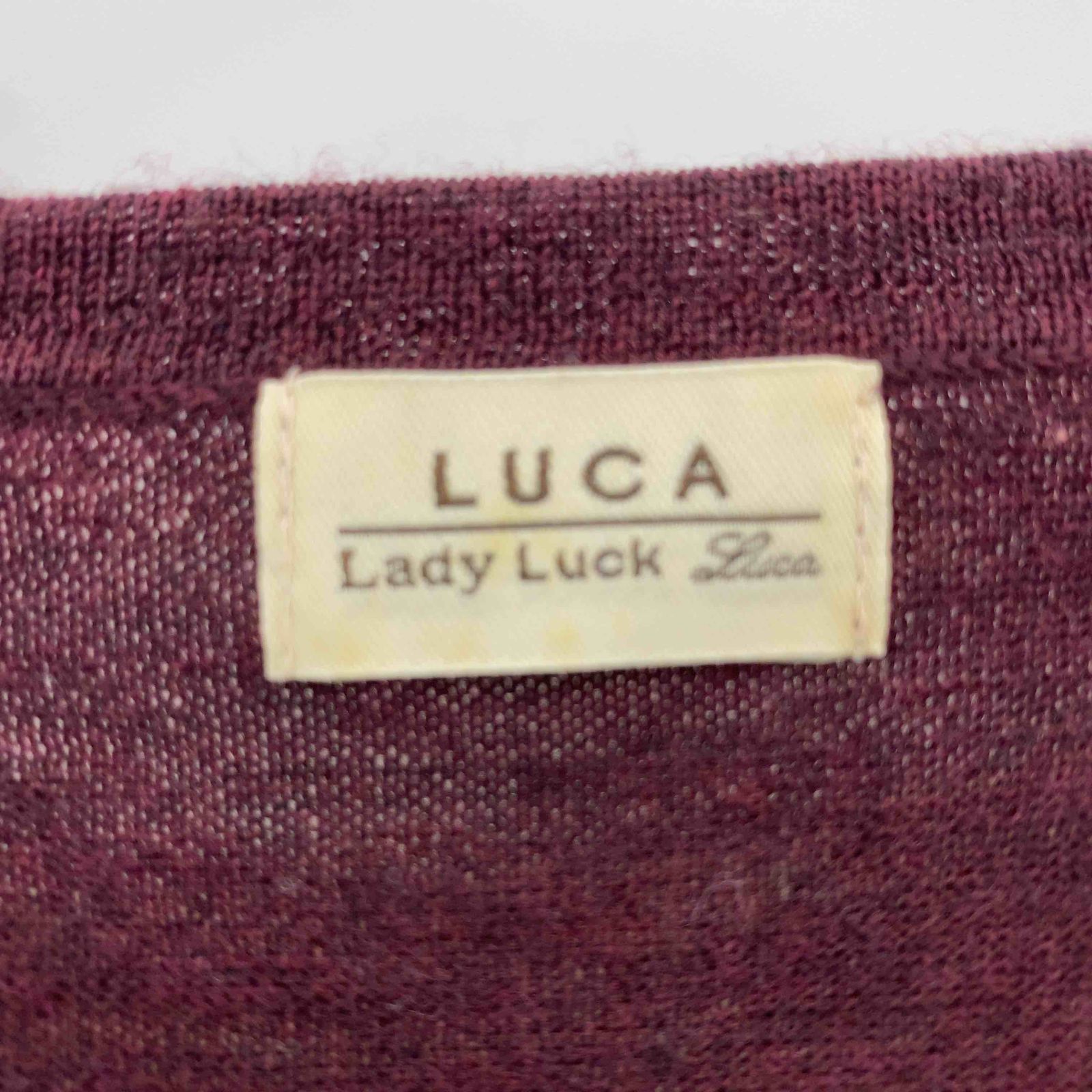 LADY LUCK LUCA レディラックルカ レディース カーディガン