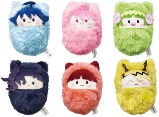 ぬいぐるみマスコット・ぬいぐるみバッジ 全6種セット 「魔入りました 