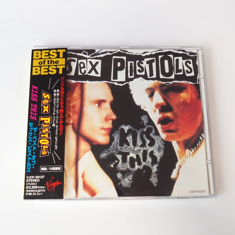 セックス・ピストルズ 帯付き美品 ザ・ベスト・オブ・セックス・ピストルズ Kiss This The Best Of Sex Pistols Cd あひるマーケット メルカリ 