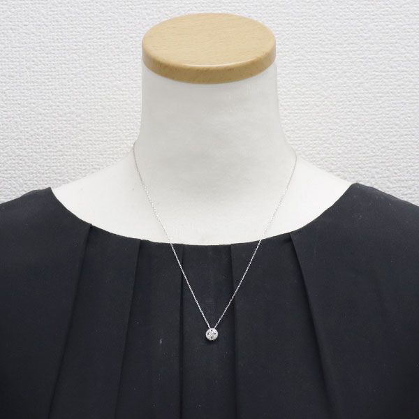 Pt ダイヤモンド ペンダントネックレス 0.18ct D0.05ct - メルカリ 