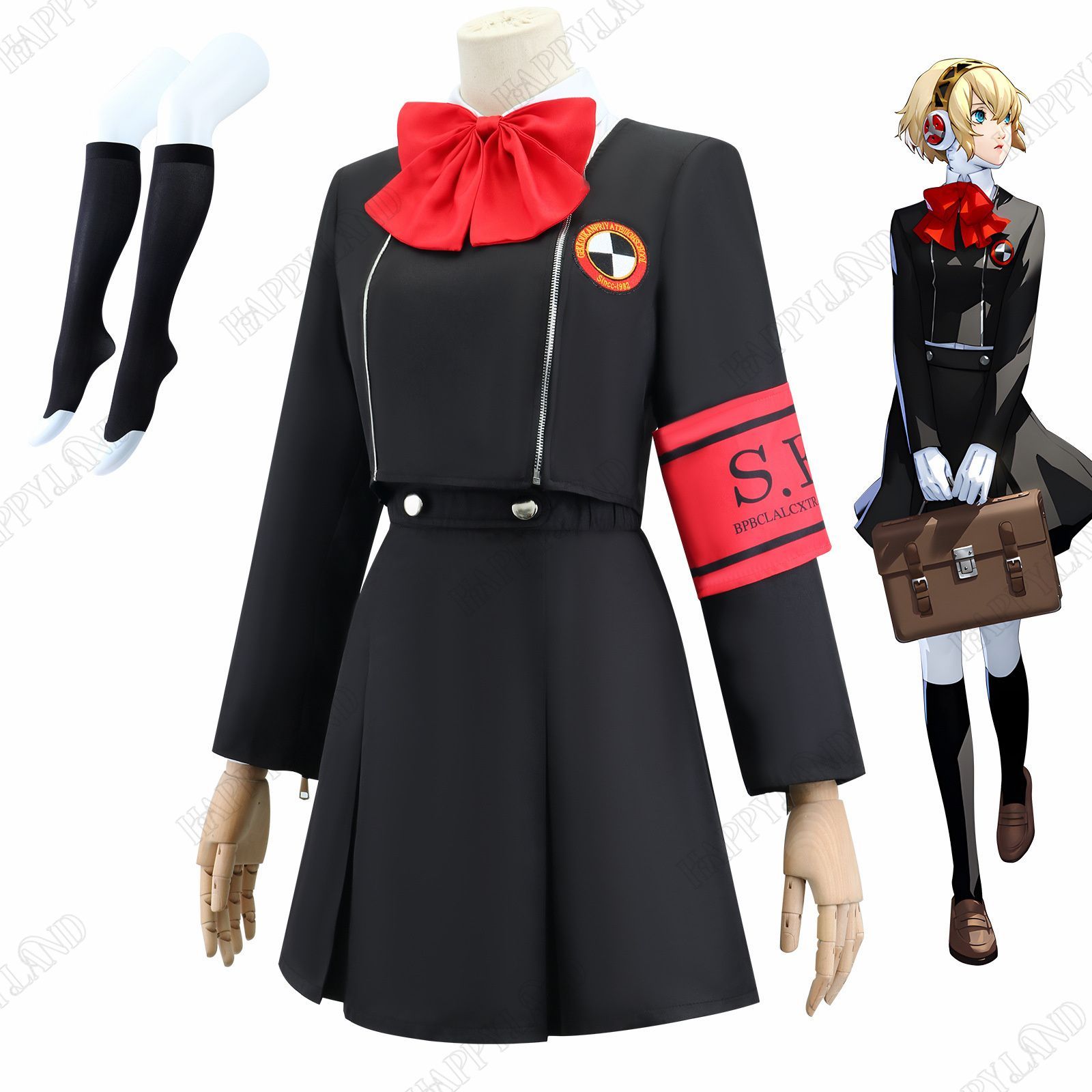 ペルソナ5 アイギス コスプレ衣装 ヒロイン Aigis コスプレ衣装 コスチューム ハロウィン クリスマス 制服 大人 子供 cosplay イベント