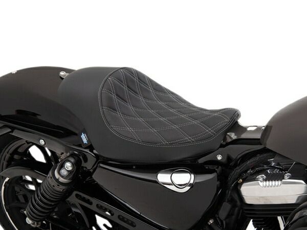 トランプサイクル コブラシート スポーツスターxl883 xl1200