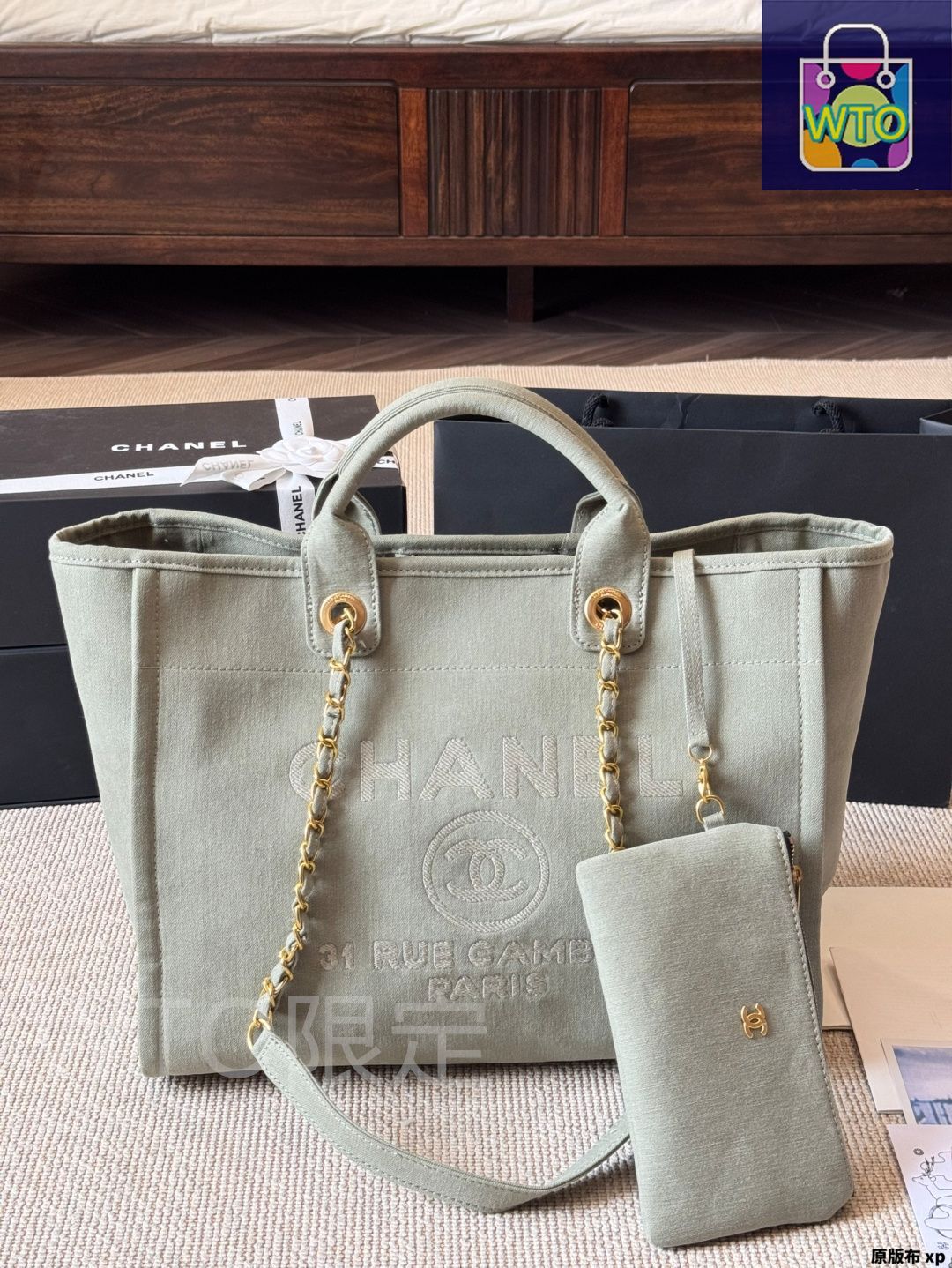 【超入手困難！超欲しい逸品♪】CHANEL トート バッグ CHANELの激レアアイテムをゲットすることが出来た🖤運が良いと