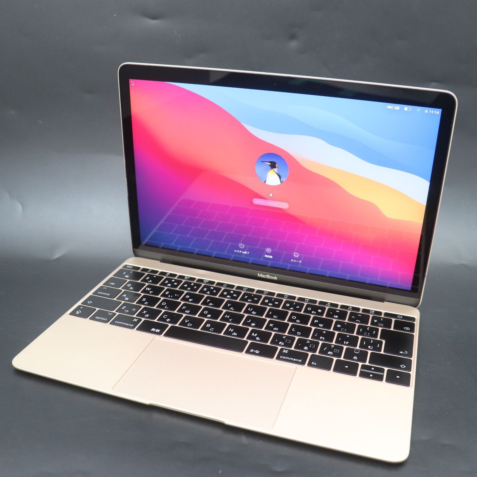 IT3YKKYL711K Apple アップル MacBook A1534 ローズゴールド 256GB メモリ8GB 12インチ Intel Core  m3 1.2GHz ノート PC - メルカリ