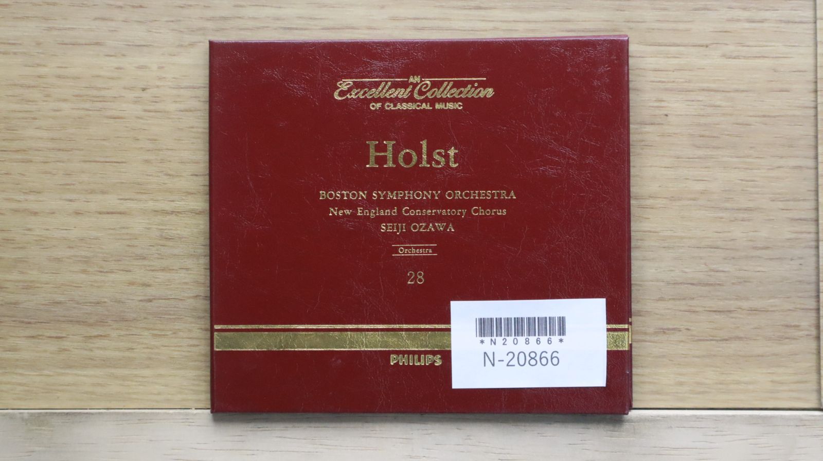 中古CD☆小澤征爾/SEIJI OZAWA□ Holst 【MP128/+++++++N02288