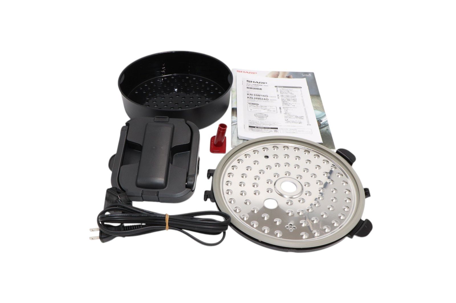 シャープ ホットクック KN-HW24G-R 無水調理鍋 ヘルシオ 電気鍋 シャープ ホットクック KN-HW24G-R 無水調理鍋 ヘルシオ 電気鍋