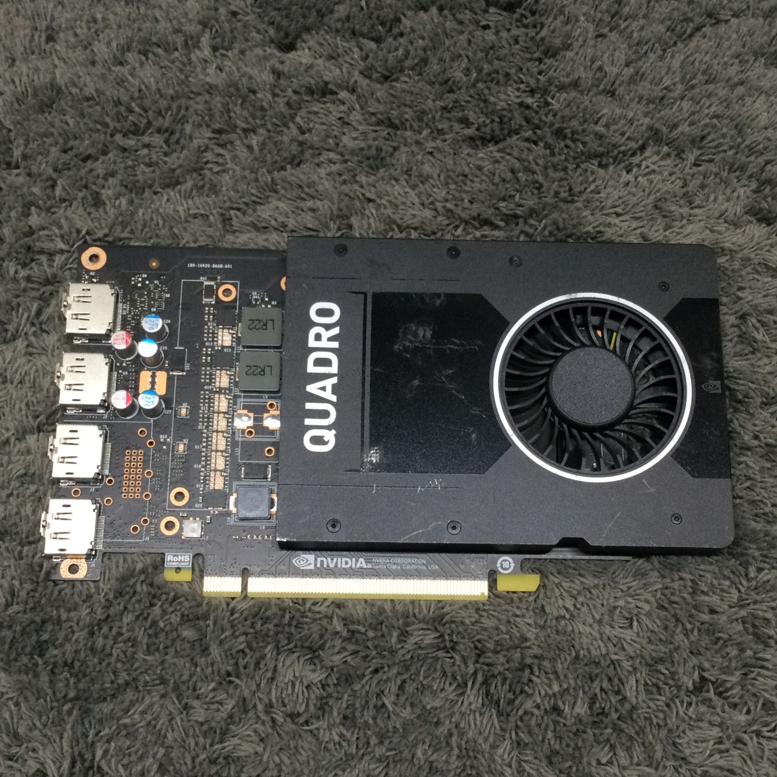④ NVIDIA Quadro P2200 グラフィックボード 1000028290581