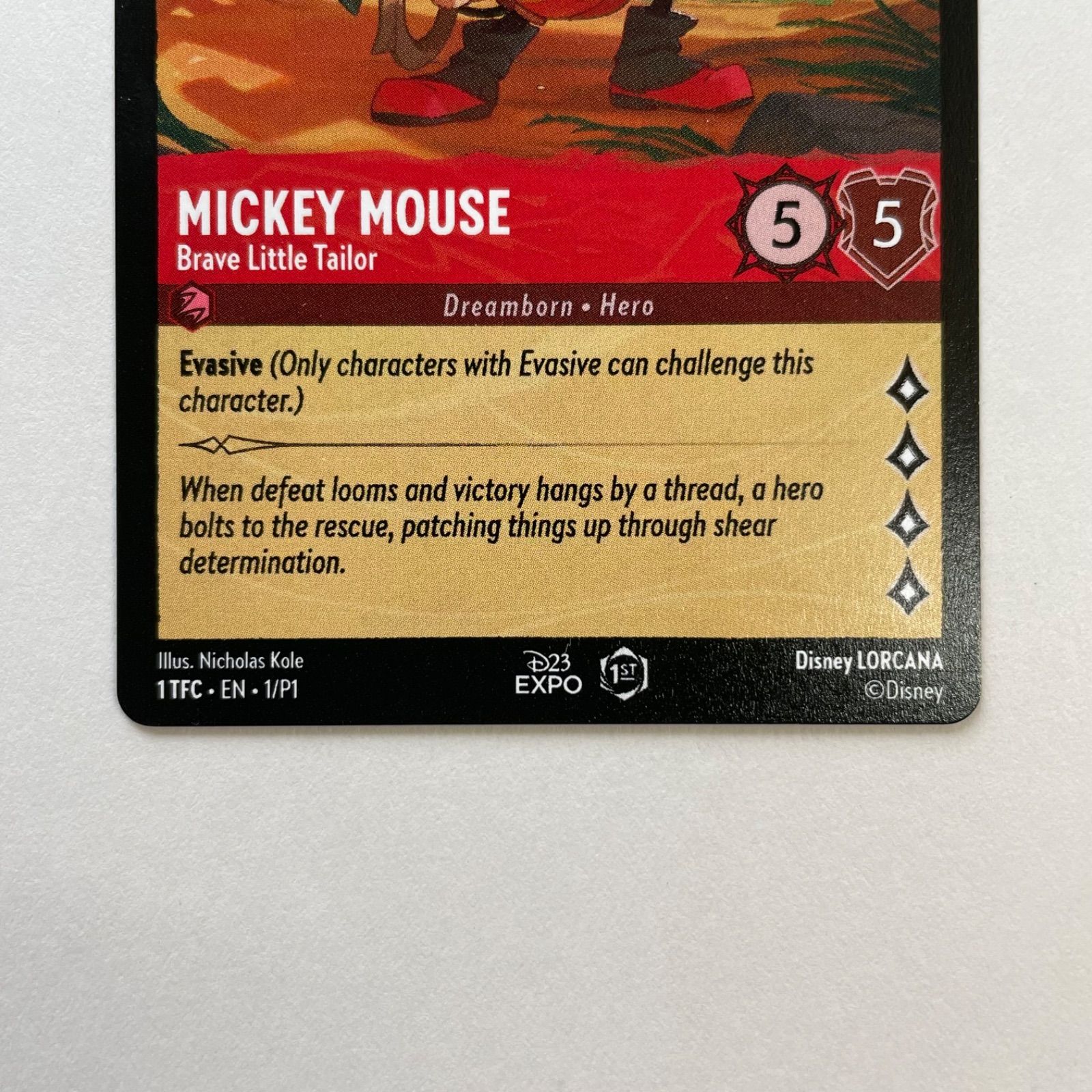 ディズニー ロルカナ ミッキーマウス ロルカーナ Lorcana Micky Mouse D23EXPO
