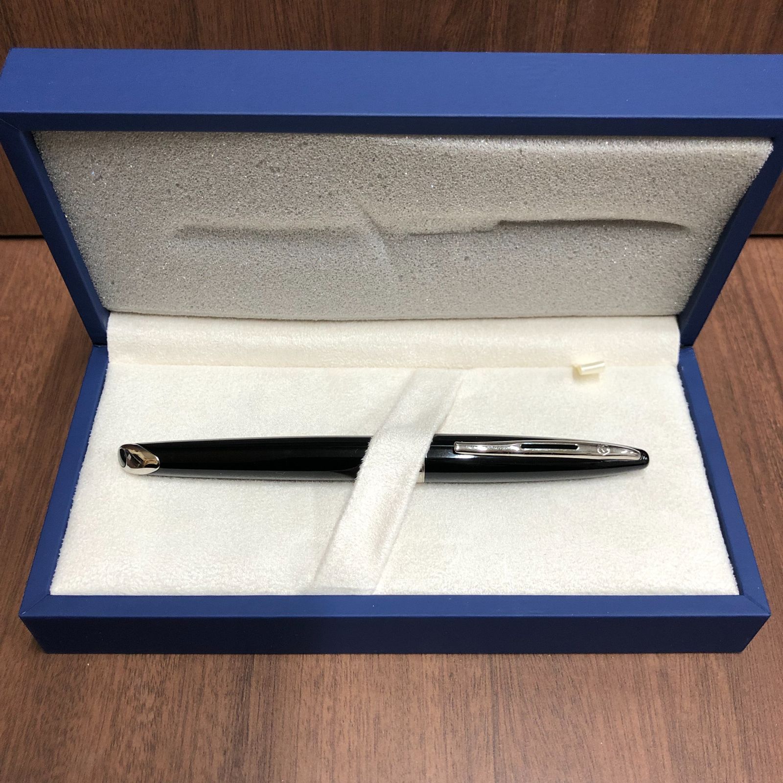 WATERMAN　Caren　カレン　ブラック／シルバー　万年筆　F カレン ウォーターマン WATERMAN 万年筆 ブラック/シルバー
