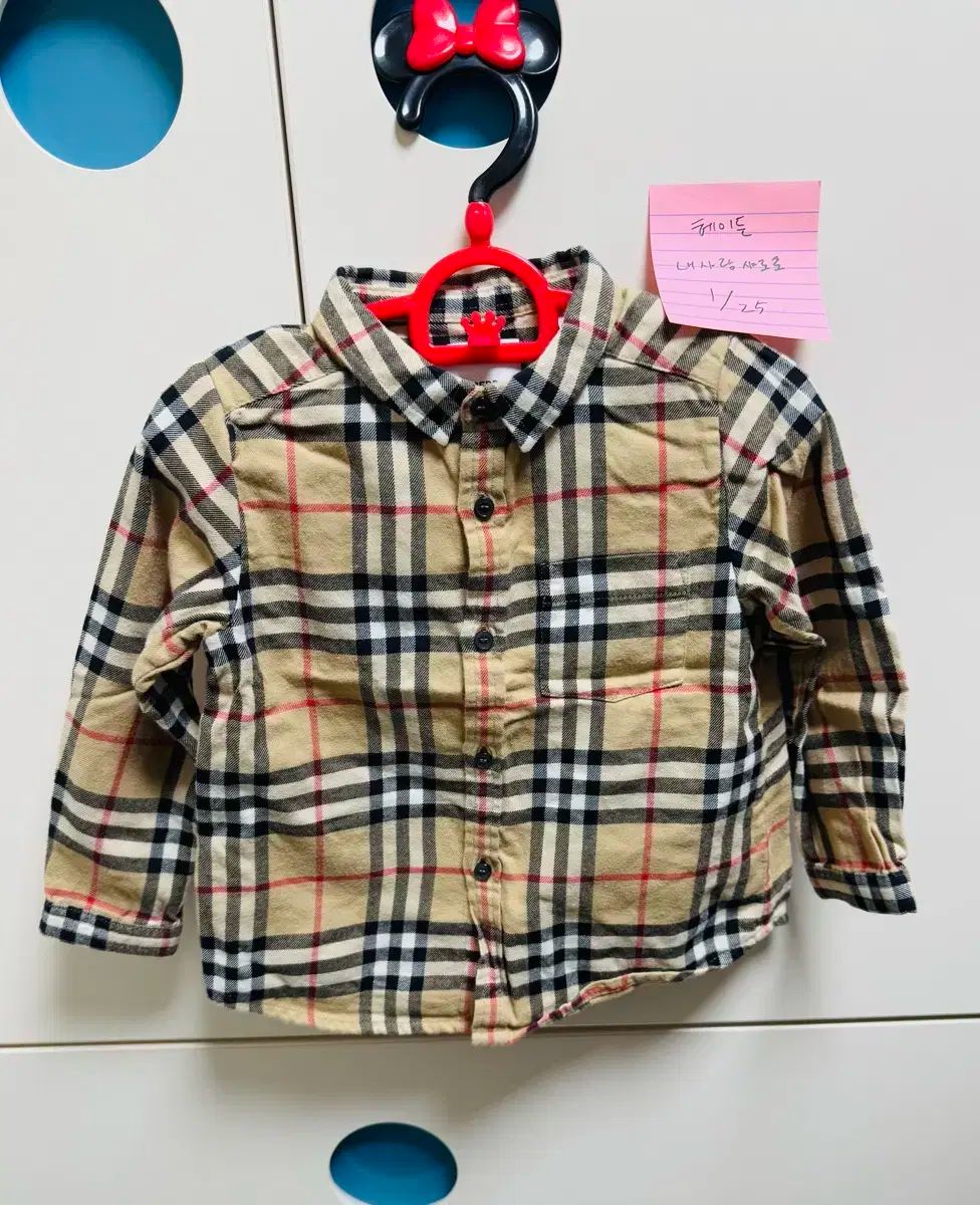 【雷市場（ポンジャン）商品韓国直送】 BURBERRY(バーバリー ) キッズ チェック 支払い 2Y