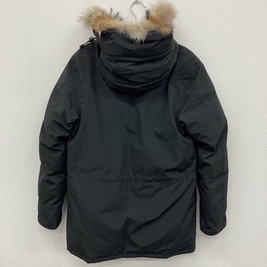 CANADA GOOSE カナダグース ダウン ブラック コヨーテファー Mサイズ