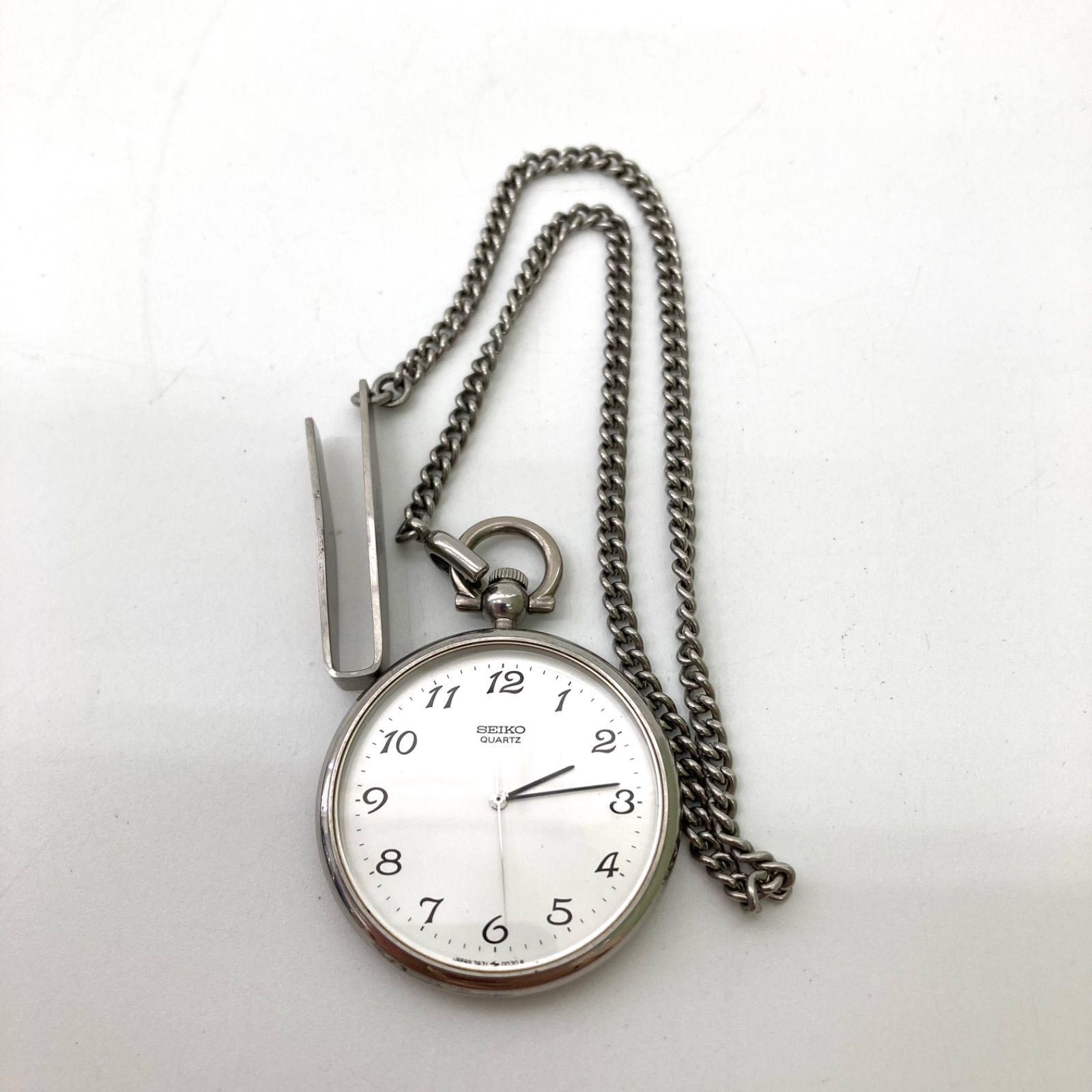 H*e様 ヴィンテージ銀無垢懐中時計 精工舎（不動ジャンク品） - メルカリ